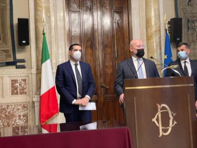 Consultazioni: Bonaccini incontra il Presidente Draghi 10.02.2021